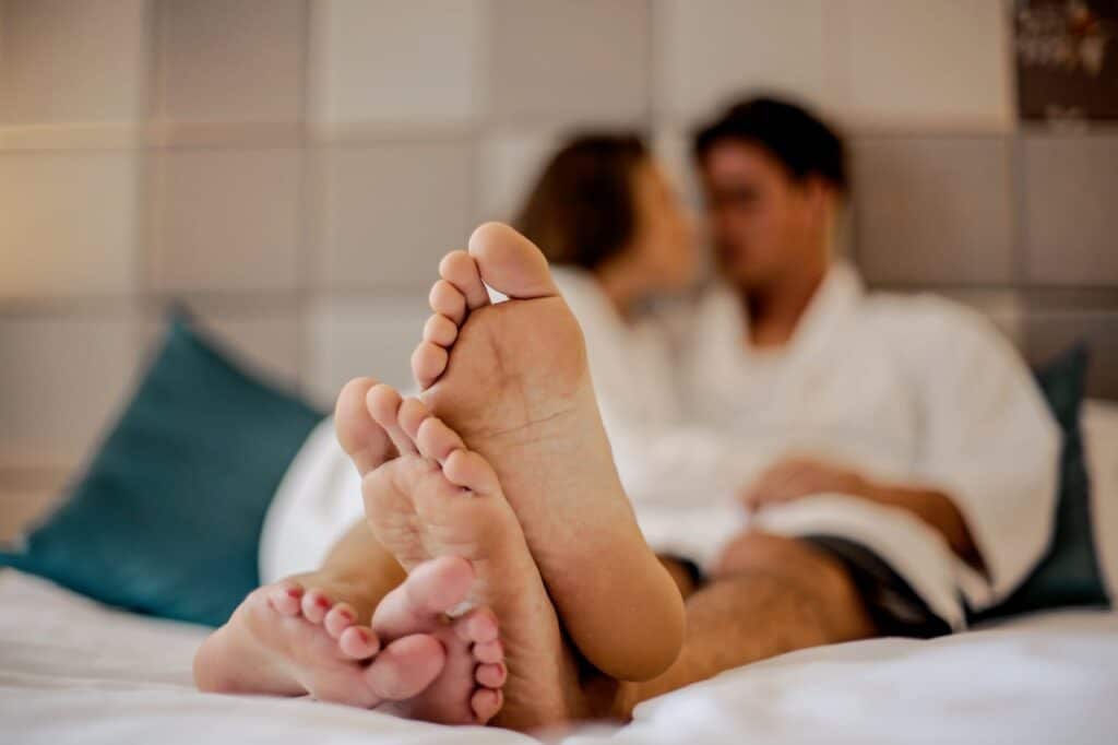 couple in bed