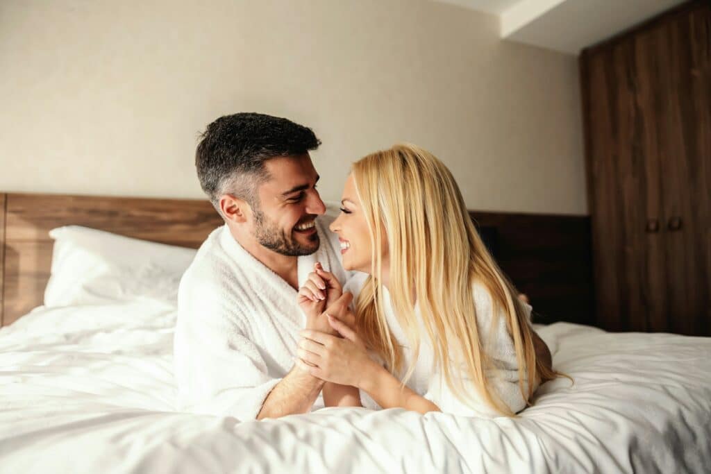 couple in bed