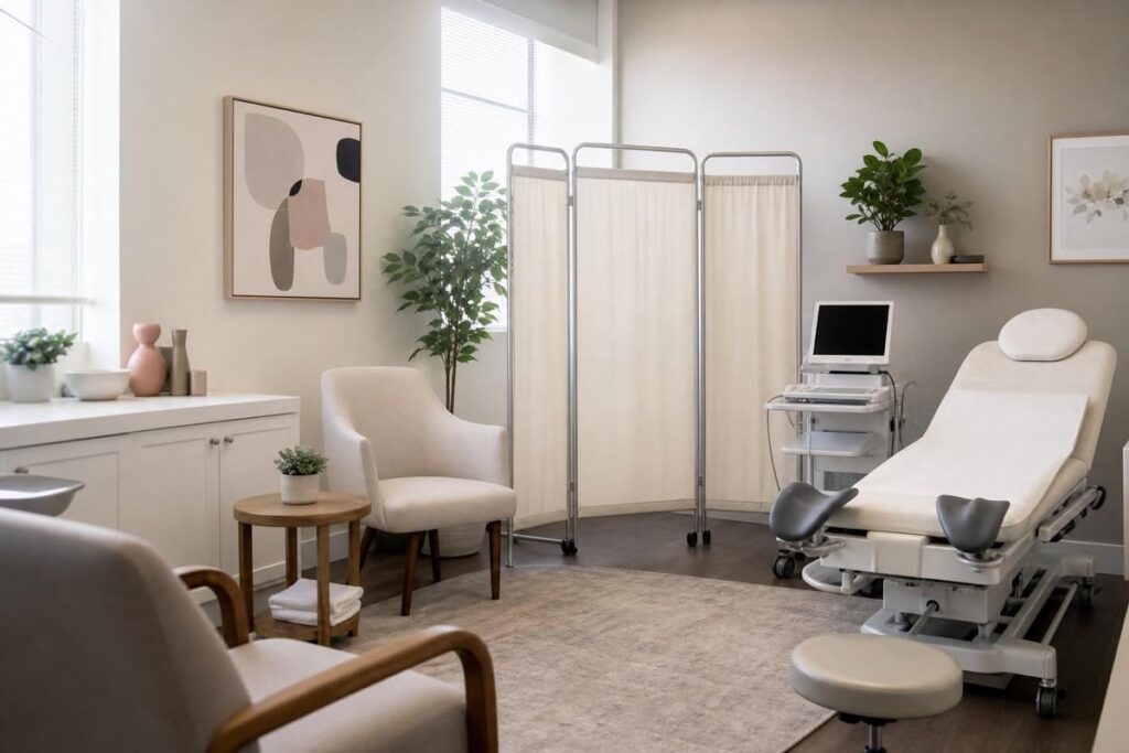 fem clinic room